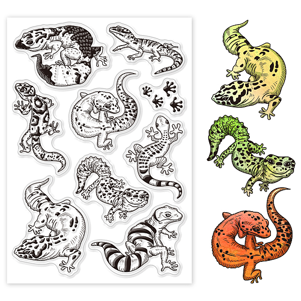 PandaHall Custom PVC Plastic Clear Stamps, for DIY Scrapbooking, Photo Album Decorative, Cards Making, Gecko, 160x110x3mm Plastic Gecko...
PandaHall Custom PVC Plastic Clear Stamps, for DIY Scrapbooking, Photo Album Decorative, Cards Making, Gecko, 160x110x3mm Plastic Gecko...