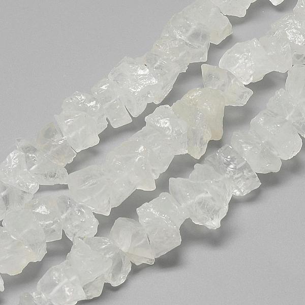 PandaHall Natural Quartz Crystal Beads Strands, Rock Crystal Beads, Nuggets, 7~15x9.5~13x9.5~13mm, Hole: 1mm, about 43~45pcs/strand, 15.7...
PandaHall Natural Quartz Crystal Beads Strands, Rock Crystal Beads, Nuggets, 7~15x9.5~13x9.5~13mm, Hole: 1mm, about 43~45pcs/strand, 15.7...