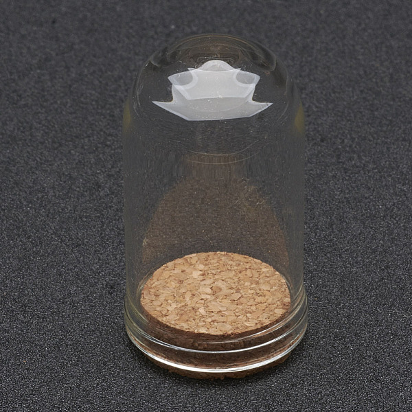 PandaHall Glass Dome Cloche Cover, Bell Jar, with Cork Base, For Doll House Container, Dried Flower Display Decoration, Clear, 44.5x25mm...
PandaHall Glass Dome Cloche Cover, Bell Jar, with Cork Base, For Doll House Container, Dried Flower Display Decoration, Clear, 44.5x25mm...