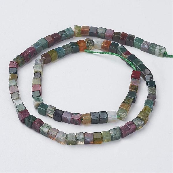 PandaHall Natural Indian Agate Beads Strands, Cube, 4~4.5x4~4.5x4~4.5mm, Hole: 0.5mm, about 68~94pcs/strand, 15.3~15.9 inch(390~405mm)...
PandaHall Natural Indian Agate Beads Strands, Cube, 4~4.5x4~4.5x4~4.5mm, Hole: 0.5mm, about 68~94pcs/strand, 15.3~15.9 inch(390~405mm)...
