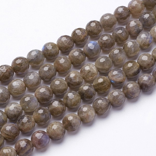 PandaHall Natural Labradorite Beads Strands, Faceted, Round, 6mm, Hole: 0.8mm Labradorite Round
PandaHall Natural Labradorite Beads Strands, Faceted, Round, 6mm, Hole: 0.8mm Labradorite Round