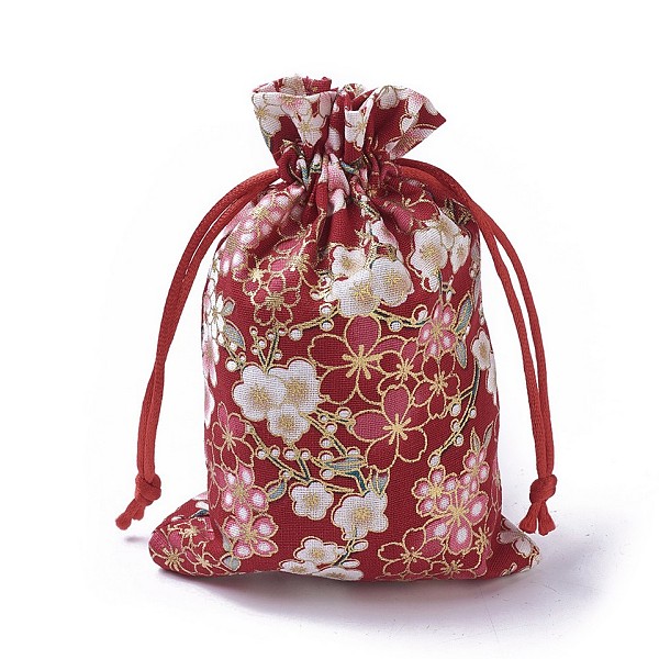PandaHall Burlap Packing Pouches, Drawstring Bags, Rectangle with Flower Pattern, Red, 14.2~14.7x10~10.3cm Burlap Red
PandaHall Burlap Packing Pouches, Drawstring Bags, Rectangle with Flower Pattern, Red, 14.2~14.7x10~10.3cm Burlap Red