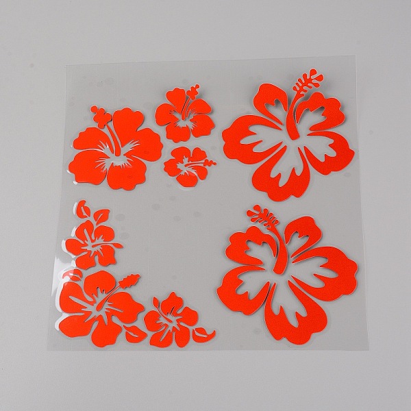 PandaHall Gorgecraft 4 Sheets PET Reflective Sticker Car Decoration, Flower Car Sticker, for Car Decoration, Red, 210x203x0.2mm Plastic...
PandaHall Gorgecraft 4 Sheets PET Reflective Sticker Car Decoration, Flower Car Sticker, for Car Decoration, Red, 210x203x0.2mm Plastic...