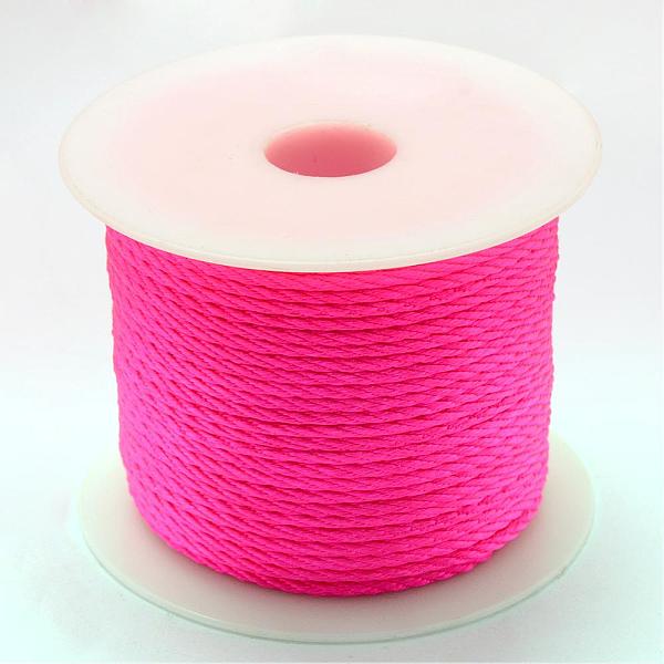 PandaHall Braided Nylon Thread, Deep Pink, 2mm, about 54.68 yards(50m)/roll Nylon Pink
PandaHall Braided Nylon Thread, Deep Pink, 2mm, about 54.68 yards(50m)/roll Nylon Pink