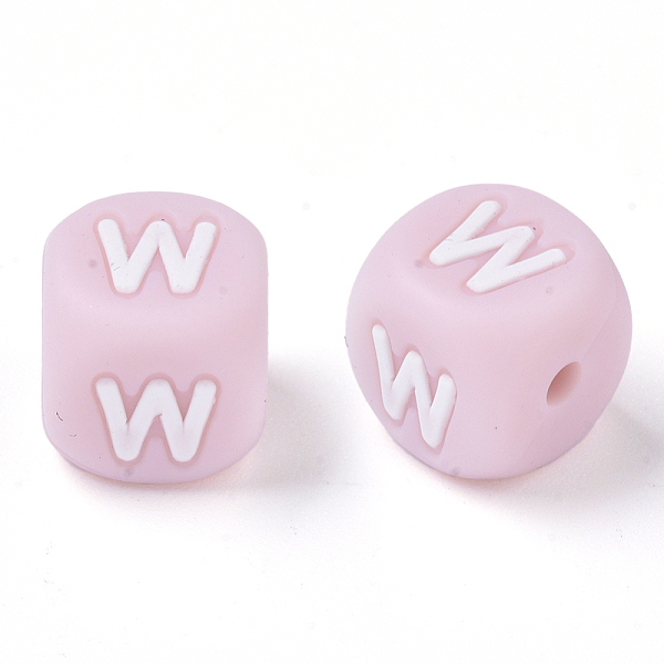 PandaHall Food Grade Eco-Friendly Silicone Beads, Horizontal Hole, Chewing Beads For Teethers, DIY Nursing Necklaces Making, Letter Style..., Pink
PandaHall Food Grade Eco-Friendly Silicone Beads, Horizontal Hole, Chewing Beads For Teethers, DIY Nursing Necklaces Making, Letter Style..., Pink