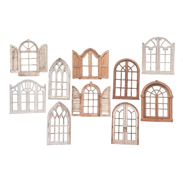 PandaHall 10Pcs 10 Styles Paper Self-Adhesive Stickers, for Party Decorative Presents, Colorful, 80~97x49~96x0.1mm, 1pc/style Paper Arch
PandaHall 10Pcs 10 Styles Paper Self-Adhesive Stickers, for Party Decorative Presents, Colorful, 80~97x49~96x0.1mm, 1pc/style Paper Arch