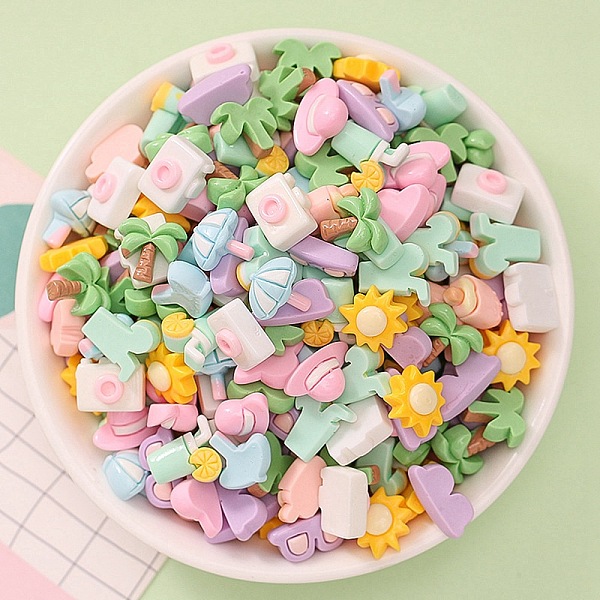 PandaHall Opaque Resin Cabochons, Cartoon Cabochons, for Jewelry Making, Mixed Shapes, 7~12.5x11~15.5x5~6mm Resin Mixed Shapes Multicolor
PandaHall Opaque Resin Cabochons, Cartoon Cabochons, for Jewelry Making, Mixed Shapes, 7~12.5x11~15.5x5~6mm Resin Mixed Shapes Multicolor