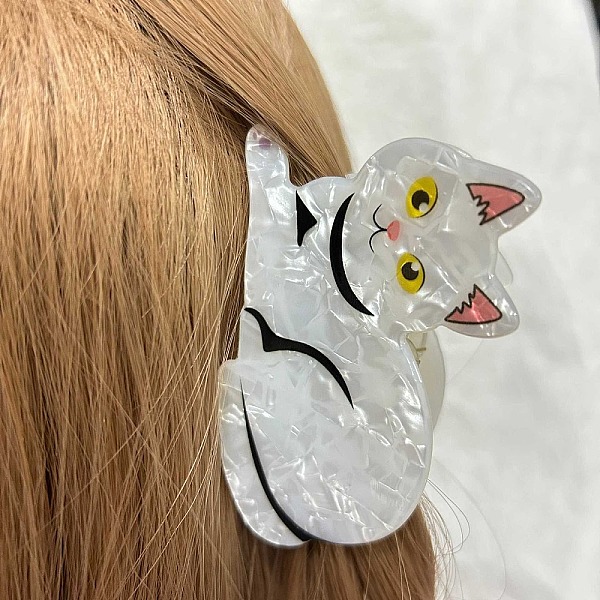 PandaHall PVC Plastic Claw Hair Clips, Cat Shape, White, 85x50mm PVC Cat Shape White
PandaHall PVC Plastic Claw Hair Clips, Cat Shape, White, 85x50mm PVC Cat Shape White