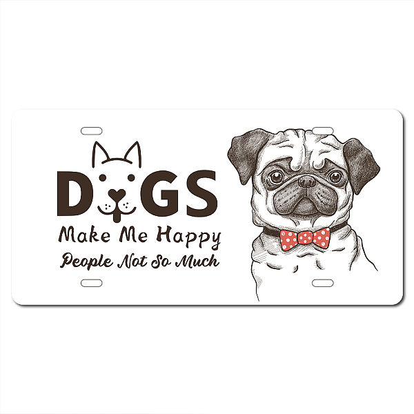 PandaHall Vintage Metal Tin Sign, Iron Wall Decor for Bars, Restaurants, Cafes Pubs, Rectangle, Dog Pattern, 15x30x0.03cm Tinplate Dog White
PandaHall Vintage Metal Tin Sign, Iron Wall Decor for Bars, Restaurants, Cafes Pubs, Rectangle, Dog Pattern, 15x30x0.03cm Tinplate Dog White