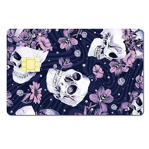 PandaHall PVC Plastic Waterproof Card Stickers, Self-adhesion Card Skin for Bank Card Decor, Rectangle, Skull Pattern, 186.3x137.3mm Plastic...
PandaHall PVC Plastic Waterproof Card Stickers, Self-adhesion Card Skin for Bank Card Decor, Rectangle, Skull Pattern, 186.3x137.3mm Plastic...