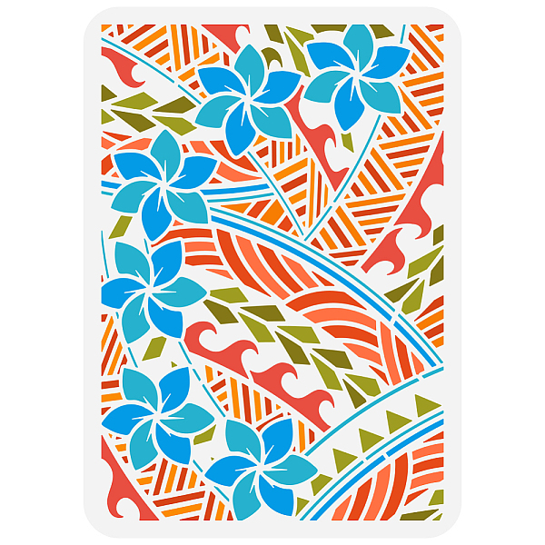 PandaHall Plastic Drawing Painting Stencils Templates, for Painting on Scrapbook Fabric Tiles Floor Furniture Wood, Rectangle, Flower... 
PandaHall Plastic Drawing Painting Stencils Templates, for Painting on Scrapbook Fabric Tiles Floor Furniture Wood, Rectangle, Flower...