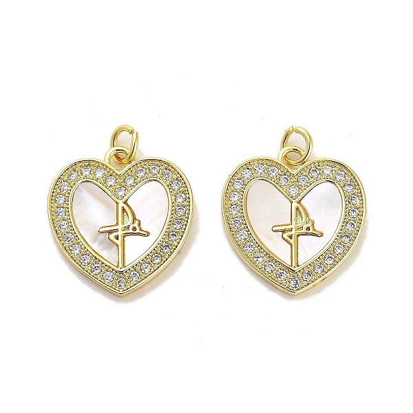 PandaHall Brass Micro Pave Clear Cubic Zirconia Pendants, with Shell, Jump Rings, Real 18K Gold Plated, Cross, 20.5x19x2mm, Hole: 3.5mm...
PandaHall Brass Micro Pave Clear Cubic Zirconia Pendants, with Shell, Jump Rings, Real 18K Gold Plated, Cross, 20.5x19x2mm, Hole: 3.5mm...