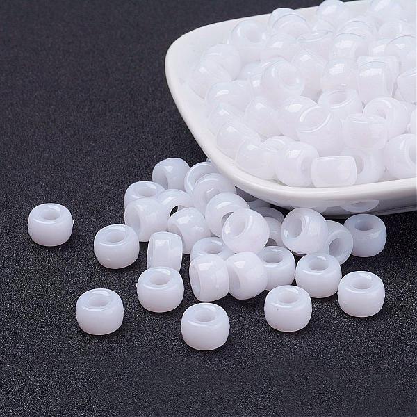 PandaHall Opaque Acrylic European Beads, Barrel, White, 9x6mm, Hole: 4mm, about 1900pcs/500g Acrylic Barrel White
PandaHall Opaque Acrylic European Beads, Barrel, White, 9x6mm, Hole: 4mm, about 1900pcs/500g Acrylic Barrel White