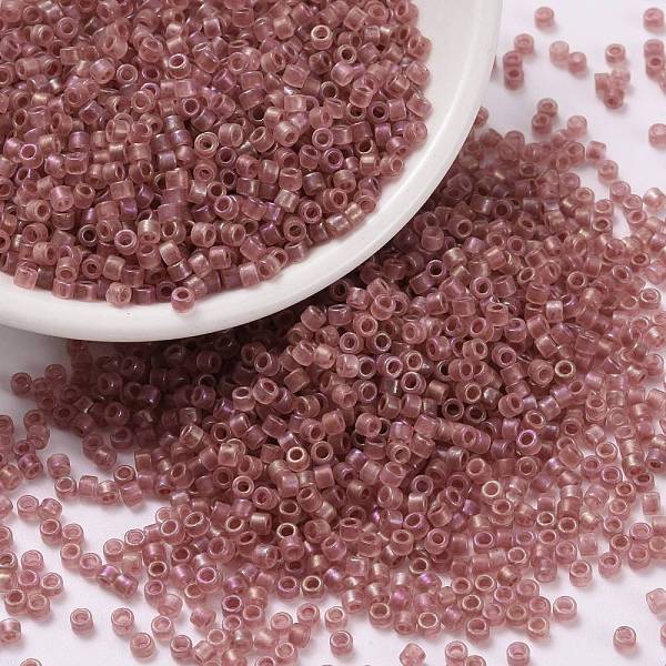 PandaHall Cylinder Seed Beads, Frosted AB Colors, Round Hole, Uniform Size, Brown, 2x1.5mm, Hole: 0.8mm, about 888pcs/10g Glass Brown
PandaHall Cylinder Seed Beads, Frosted AB Colors, Round Hole, Uniform Size, Brown, 2x1.5mm, Hole: 0.8mm, about 888pcs/10g Glass Brown
