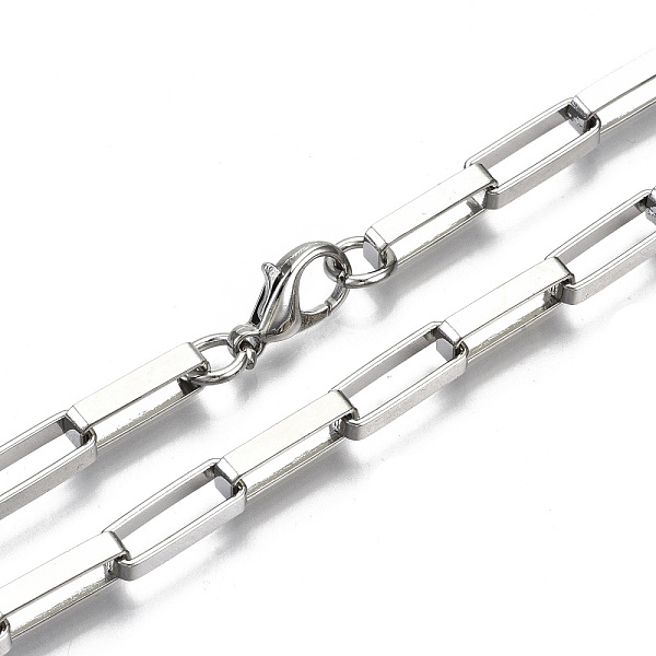 PandaHall Iron Venetian Chains, Box Chain, Flat Oval Paperclip Cable Chains Necklace Making, with Brass Lobster Clasps, Unwelded, Platinum...
PandaHall Iron Venetian Chains, Box Chain, Flat Oval Paperclip Cable Chains Necklace Making, with Brass Lobster Clasps, Unwelded, Platinum...