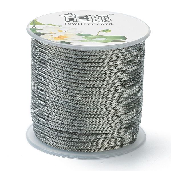 PandaHall Polyester Braided Cords, for Jewelry Making Beading Crafting, Light Steel Blue, 1.5mm, about 21.87 yards(20m)/roll Polyester
PandaHall Polyester Braided Cords, for Jewelry Making Beading Crafting, Light Steel Blue, 1.5mm, about 21.87 yards(20m)/roll Polyester