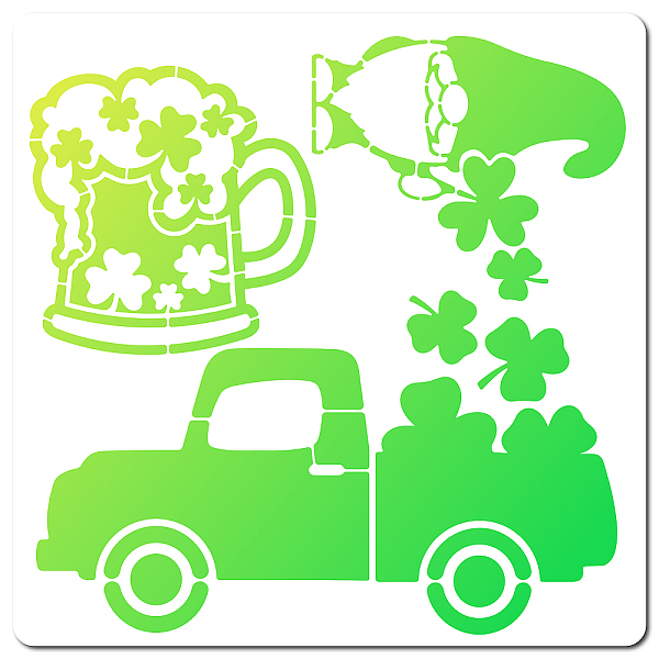 PandaHall PET Plastic Drawing Painting Stencils Templates, Square, Creamy White, Car Pattern, 30x30cm Plastic Car
PandaHall PET Plastic Drawing Painting Stencils Templates, Square, Creamy White, Car Pattern, 30x30cm Plastic Car