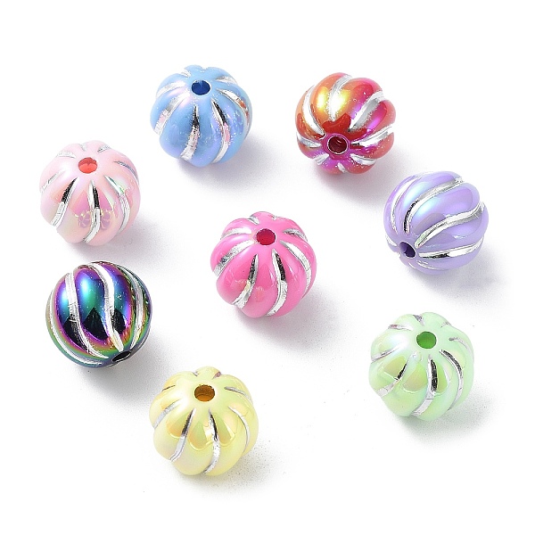PandaHall UV Plating Opeque Acrylic Beads, Iridescent, Pumpkin, Mixed Color, 15.5x14mm, Hole: 2.5mm Acrylic Pumpkin Multicolor
PandaHall UV Plating Opeque Acrylic Beads, Iridescent, Pumpkin, Mixed Color, 15.5x14mm, Hole: 2.5mm Acrylic Pumpkin Multicolor