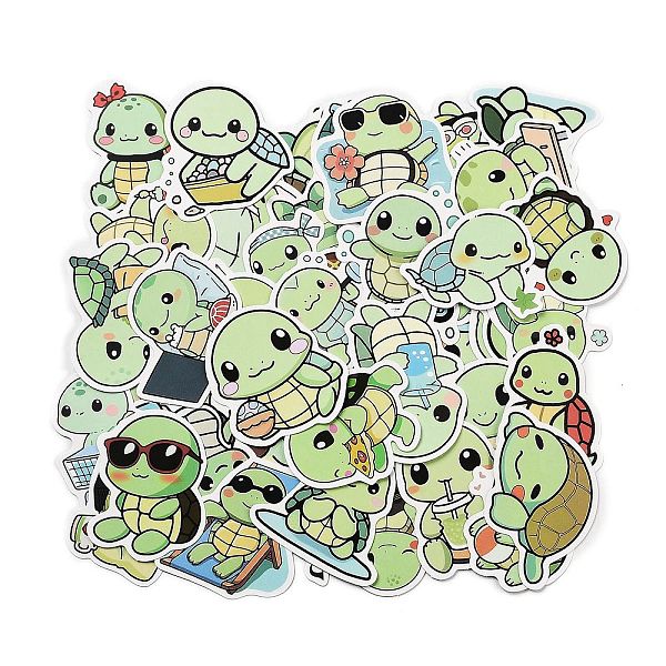 PandaHall 50Pcs Paper Stickers, for DIY Scrapbooking, Journal Decoration, Turtle, Light Green, 45~69x43~67x0.1mm, about 50Pcs/Bag Paper...
PandaHall 50Pcs Paper Stickers, for DIY Scrapbooking, Journal Decoration, Turtle, Light Green, 45~69x43~67x0.1mm, about 50Pcs/Bag Paper...