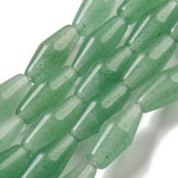 PandaHall Natural Green Aventurine Beads Strands, Bicone, 14~15x6mm, Hole: 1mm, about 25~26pcs/strand, 14.57~15.16''(37~38.5cm) Green...
PandaHall Natural Green Aventurine Beads Strands, Bicone, 14~15x6mm, Hole: 1mm, about 25~26pcs/strand, 14.57~15.16''(37~38.5cm) Green...