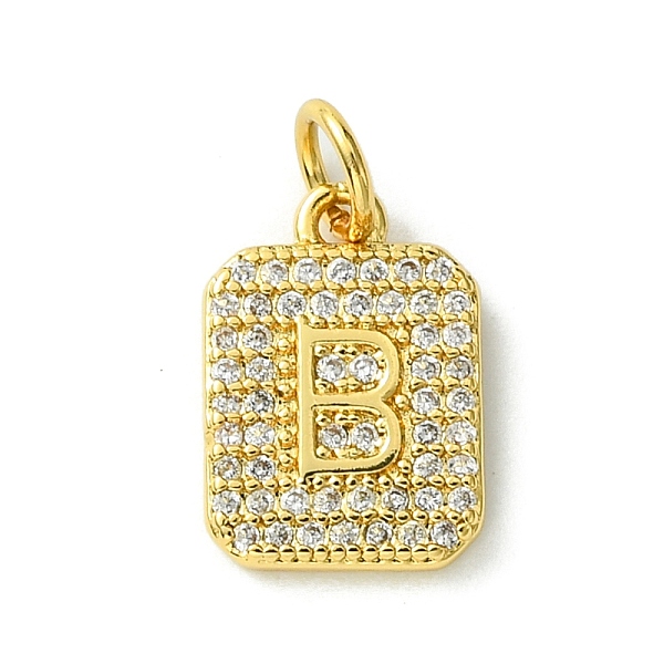 PandaHall Rack Plating Brass Micro Pave Clear Cubic Zirconia Charms, Long-Lasting Plated, Lead Free & Cadmium Free, Rectangle with Letter...
PandaHall Rack Plating Brass Micro Pave Clear Cubic Zirconia Charms, Long-Lasting Plated, Lead Free & Cadmium Free, Rectangle with Letter...