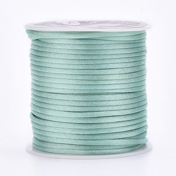 PandaHall Nylon Thread, Rattail Satin Cord, Pale Green, 1mm, about 87.48 yards(80m)/roll Nylon Green
PandaHall Nylon Thread, Rattail Satin Cord, Pale Green, 1mm, about 87.48 yards(80m)/roll Nylon Green
