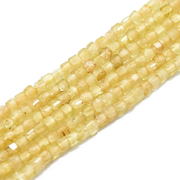 PandaHall Natural Yellow Apatite Beads Strands, Faceted, Cube, 2x2x2mm, Hole: 0.6mm, about 182pcs/strand, 15.16''~15.55''(38.5~39.5cm)...
PandaHall Natural Yellow Apatite Beads Strands, Faceted, Cube, 2x2x2mm, Hole: 0.6mm, about 182pcs/strand, 15.16''~15.55''(38.5~39.5cm)...