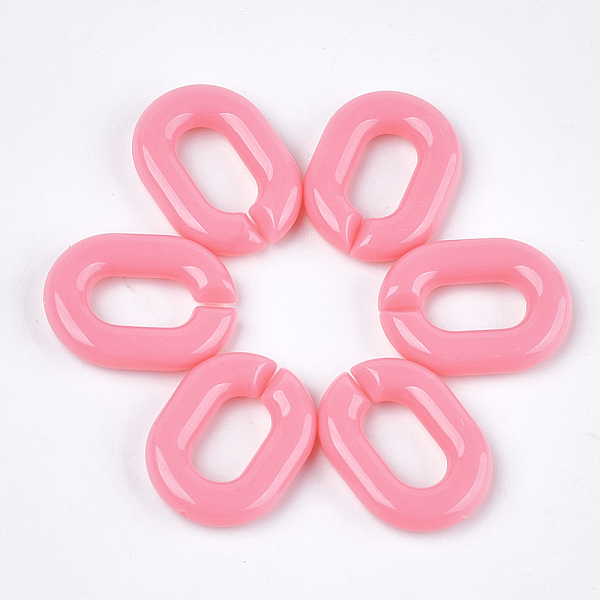 PandaHall Acrylic Linking Rings, Quick Link Connectors, For Jewelry Chains Making, Oval, Hot Pink, 19x14x4.5mm, Hole: 11x5.5mm, about...
PandaHall Acrylic Linking Rings, Quick Link Connectors, For Jewelry Chains Making, Oval, Hot Pink, 19x14x4.5mm, Hole: 11x5.5mm, about...