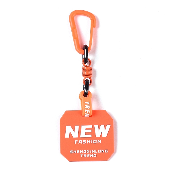 PandaHall Plastic Pendant Decorations, Square with Word, Orange, 155mm, pendant: 50x53x3mm Plastic Square Orange
PandaHall Plastic Pendant Decorations, Square with Word, Orange, 155mm, pendant: 50x53x3mm Plastic Square Orange