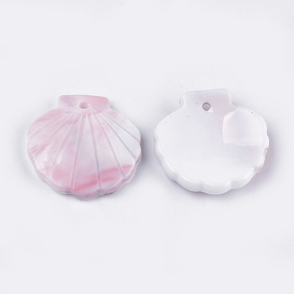 PandaHall Cellulose Acetate(Resin) Pendants, Shell, Lavender Blush, 18.5x18.5x3.5mm, Hole: 1.2mm Cellulose Acetate Shell Shape Pink
PandaHall Cellulose Acetate(Resin) Pendants, Shell, Lavender Blush, 18.5x18.5x3.5mm, Hole: 1.2mm Cellulose Acetate Shell Shape Pink
