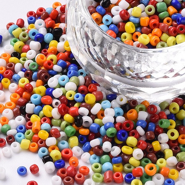 PandaHall 12/0 Glass Seed Beads, Opaque Colours Seed, Small Craft Beads for DIY Jewelry Making, Round, Round Hole, Mixed Color, 12/0, 2mm..., Multicolor
PandaHall 12/0 Glass Seed Beads, Opaque Colours Seed, Small Craft Beads for DIY Jewelry Making, Round, Round Hole, Mixed Color, 12/0, 2mm..., Multicolor