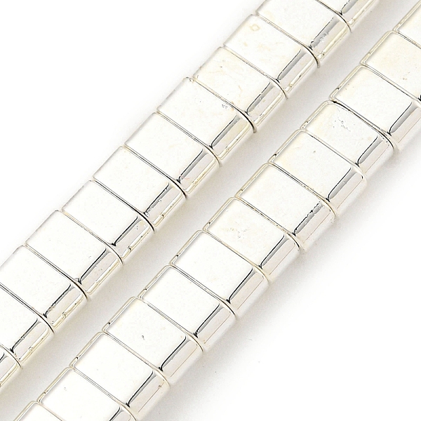 PandaHall Electroplated Synthetic Non-Magnetic Hematite Beads Strands, Rectangle, 2-Hole, Silver Plated, 3x6x3mm, Hole: 1.4mm, about...
PandaHall Electroplated Synthetic Non-Magnetic Hematite Beads Strands, Rectangle, 2-Hole, Silver Plated, 3x6x3mm, Hole: 1.4mm, about...