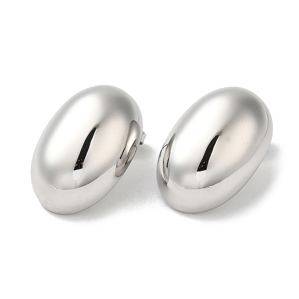 PandaHall 304 Stainless Steel Stud Earrings, Oval, Stainless Steel Color, 25.5x17.5mm 304 Stainless Steel Oval
PandaHall 304 Stainless Steel Stud Earrings, Oval, Stainless Steel Color, 25.5x17.5mm 304 Stainless Steel Oval