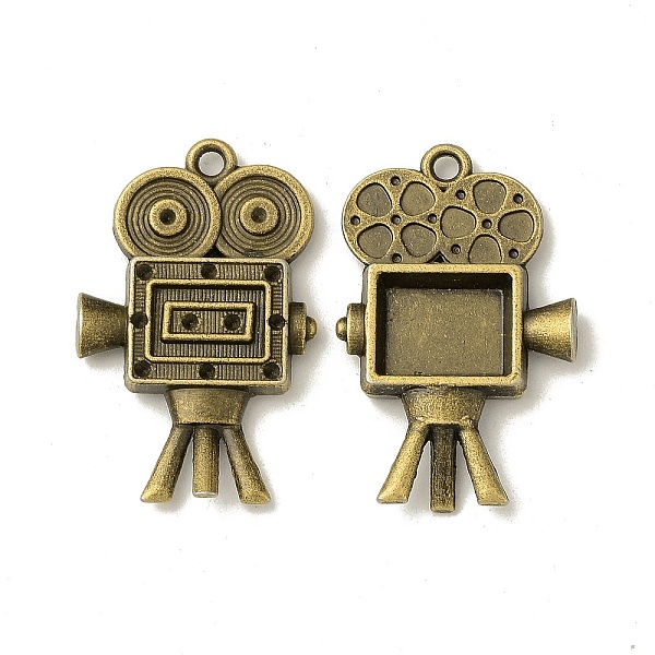 PandaHall Tibetan Style Alloy Pendants, Projector/Movie Camera Charm, Cadmium Free & Lead Free, Antique Bronze, 39x25x5.5mm, Hole: 2.4mm...
PandaHall Tibetan Style Alloy Pendants, Projector/Movie Camera Charm, Cadmium Free & Lead Free, Antique Bronze, 39x25x5.5mm, Hole: 2.4mm...