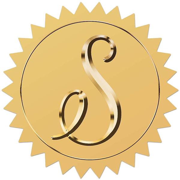 PandaHall CRASPIRE 100pcs S Gold Foil Embossed Stickers 2" Letter Alphabets Vintage Foil Self Adhesive Sticker Decor Labels for Wedding...
PandaHall CRASPIRE 100pcs S Gold Foil Embossed Stickers 2" Letter Alphabets Vintage Foil Self Adhesive Sticker Decor Labels for Wedding...