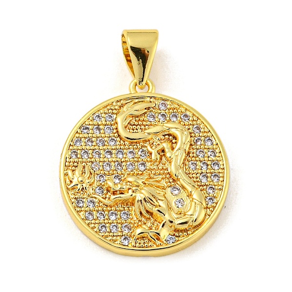 PandaHall Real 18K Gold Plated Rack Plating Brass Micro Pave Cubic Zirconia Pendants, Long-Lasting Plated, Lead Free & Cadmium Free, Round..., Clear
PandaHall Real 18K Gold Plated Rack Plating Brass Micro Pave Cubic Zirconia Pendants, Long-Lasting Plated, Lead Free & Cadmium Free, Round..., Clear