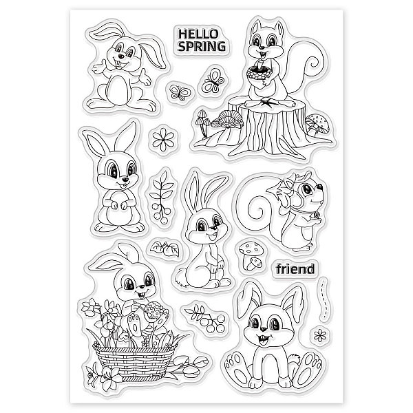 PandaHall PVC Plastic Stamps, for DIY Scrapbooking, Photo Album Decorative, Cards Making, Stamp Sheets, Animal Pattern, 16x11x0.3cm Plastic...
PandaHall PVC Plastic Stamps, for DIY Scrapbooking, Photo Album Decorative, Cards Making, Stamp Sheets, Animal Pattern, 16x11x0.3cm Plastic...