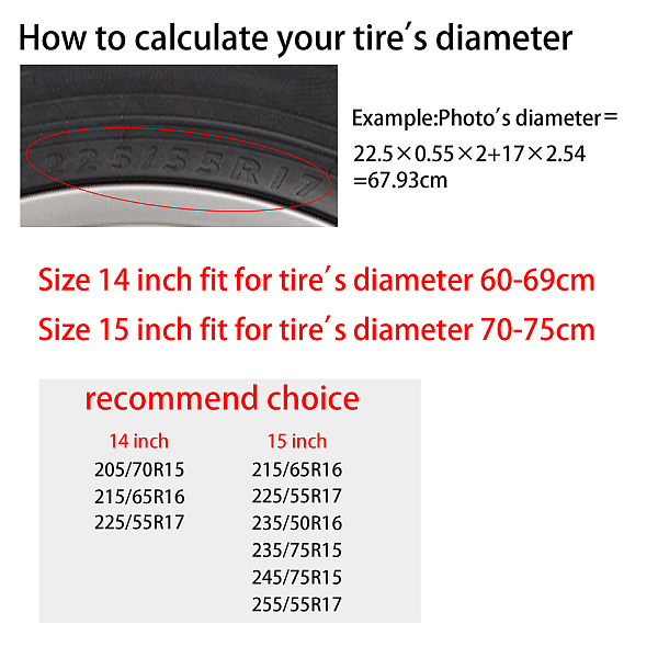 PandaHall Polyester Tyre Cover, with Contraction Band, Flat Round with Pattern, Eagle Pattern, 700~750mm Polyester Eagle
PandaHall Polyester Tyre Cover, with Contraction Band, Flat Round with Pattern, Eagle Pattern, 700~750mm Polyester Eagle