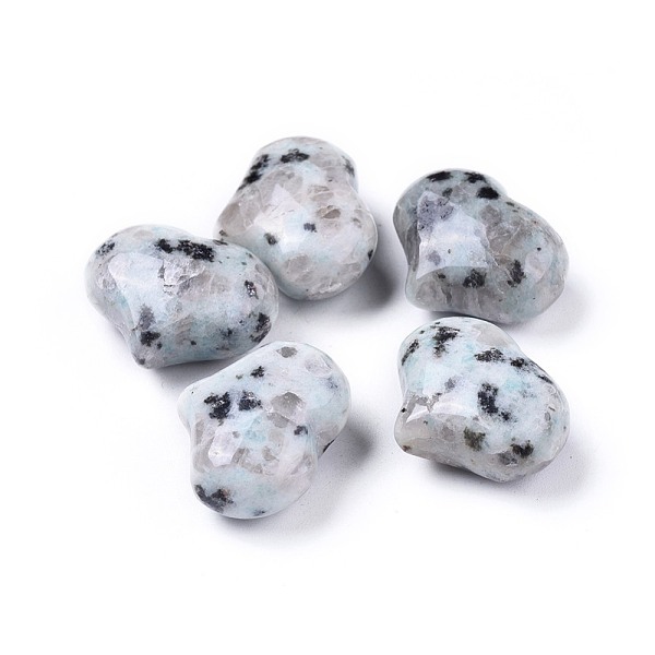 PandaHall Natural Sesame Jasper/Kiwi Jasper Heart Love Stone, Pocket Palm Stone for Reiki Balancing, 20x25x11~13mm Sesame Jasper Heart
PandaHall Natural Sesame Jasper/Kiwi Jasper Heart Love Stone, Pocket Palm Stone for Reiki Balancing, 20x25x11~13mm Sesame Jasper Heart