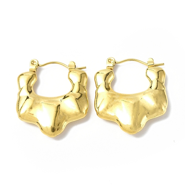 PandaHall Ion Plating(IP) 304 Stainless Steel Hollow Twist Teardrop Hoop Earrings for Women, Golden, 23x20x4mm, Pin: 0.7mm 304 Stainless...
PandaHall Ion Plating(IP) 304 Stainless Steel Hollow Twist Teardrop Hoop Earrings for Women, Golden, 23x20x4mm, Pin: 0.7mm 304 Stainless...