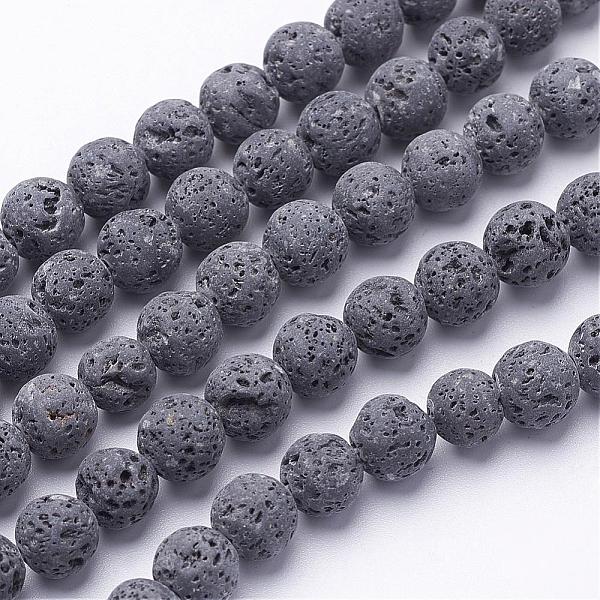 PandaHall Unwaxed Natural Lava Rock Bead Strands, Round, 10mm, Hole: 1.5mm, about 38pcs/strand, 15.5 inch Round
PandaHall Unwaxed Natural Lava Rock Bead Strands, Round, 10mm, Hole: 1.5mm, about 38pcs/strand, 15.5 inch Round