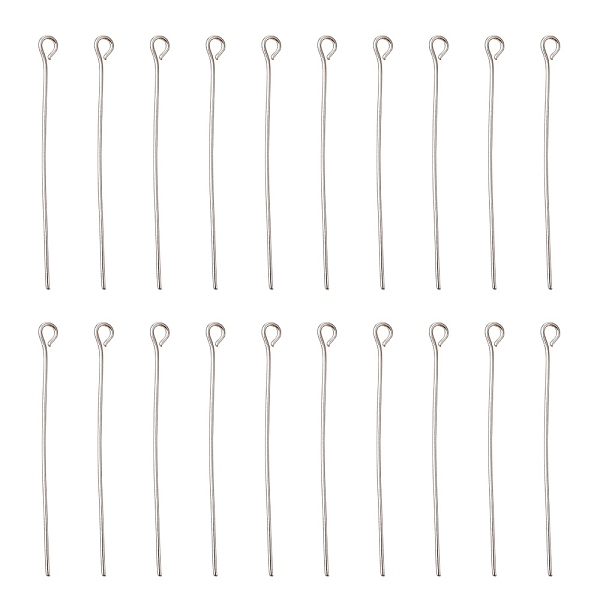 PandaHall Iron Eye Pins, Cadmium Free & Lead Free, Platinum, 21 Gauge, 40x0.7mm, Hole: 2mm Iron
PandaHall Iron Eye Pins, Cadmium Free & Lead Free, Platinum, 21 Gauge, 40x0.7mm, Hole: 2mm Iron