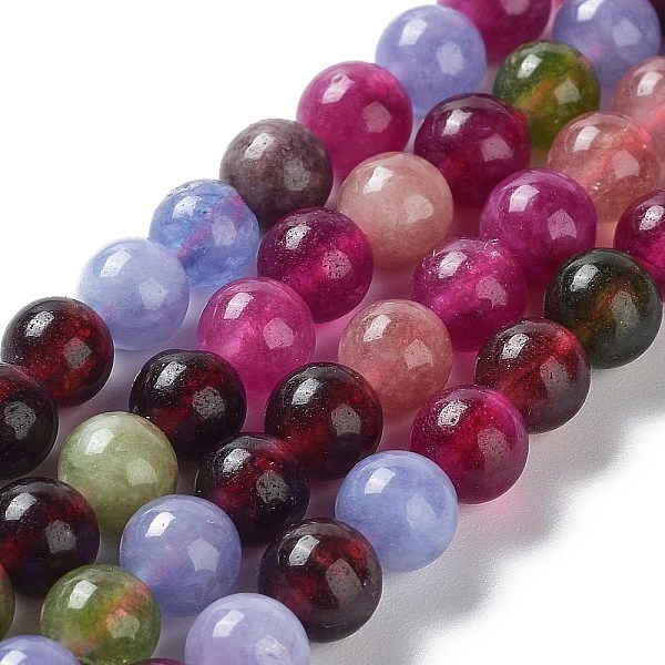 PandaHall Dyed Natural Malaysia Jade Beads Strands, Round, Colorful, 6~6.5mm, Hole: 1mm, about 30pcs/strand, 7.28 inch(18.5cm) Malaysia Jade...
PandaHall Dyed Natural Malaysia Jade Beads Strands, Round, Colorful, 6~6.5mm, Hole: 1mm, about 30pcs/strand, 7.28 inch(18.5cm) Malaysia Jade...