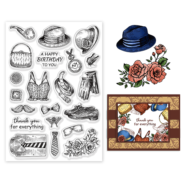PandaHall PH Decorative Clear Stamps Birthday Hat Bag Flower Butterfly Silicone Rubber Stamp Film Frame Transparent Seal Stamps for...
PandaHall PH Decorative Clear Stamps Birthday Hat Bag Flower Butterfly Silicone Rubber Stamp Film Frame Transparent Seal Stamps for...
