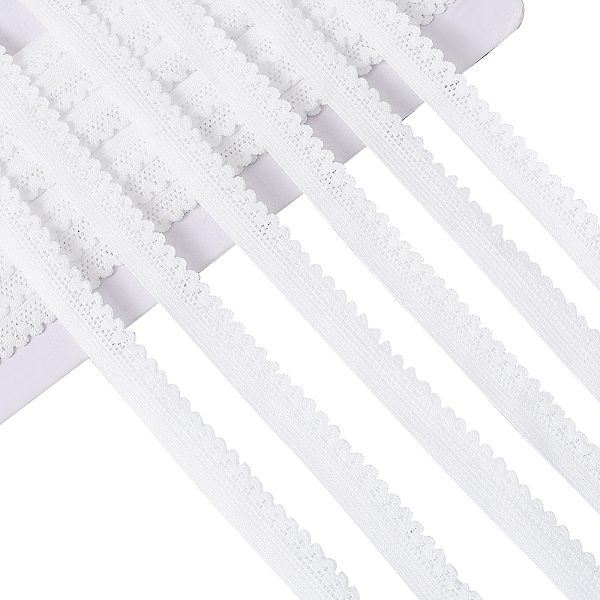 PandaHall GORGECRAFT 15 Yards Elastic Lace Trim 12mm Wide White Stretch Edge Lingerie Edging Trimming Webbing Crocheted Lace Cord Ribbon for...
PandaHall GORGECRAFT 15 Yards Elastic Lace Trim 12mm Wide White Stretch Edge Lingerie Edging Trimming Webbing Crocheted Lace Cord Ribbon for...
