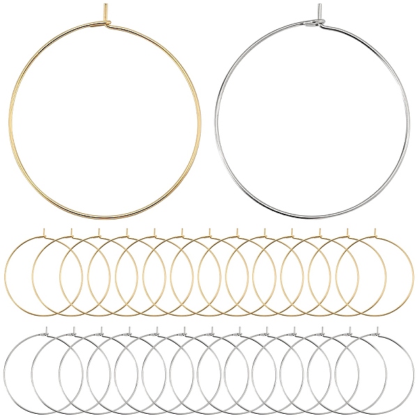 PandaHall SUNNYCLUE 1 Box 120Pcs Real 18K Gold Plated Hoop Earring Findings 35mm 316 Stainless Steel Earring Hoops Bulk Wine Charm Rings...
PandaHall SUNNYCLUE 1 Box 120Pcs Real 18K Gold Plated Hoop Earring Findings 35mm 316 Stainless Steel Earring Hoops Bulk Wine Charm Rings...
