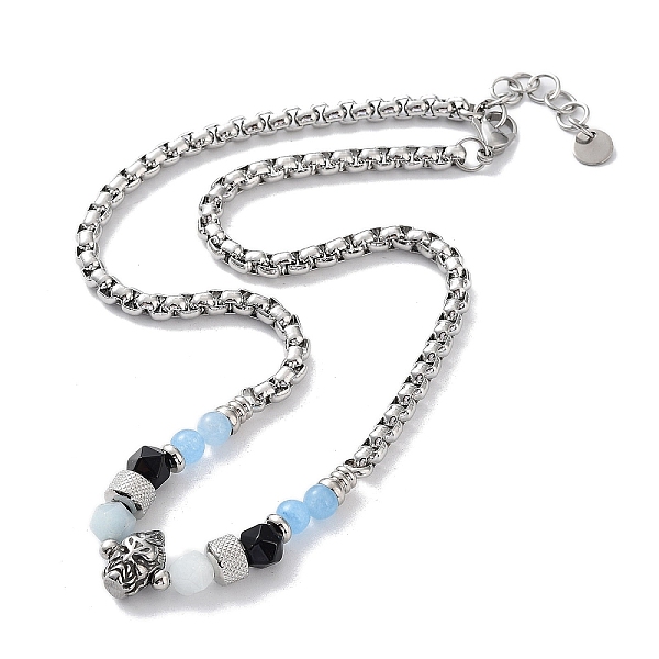PandaHall Natural Mixed Gemstone with 201 Stainless Steel Necklaces, 20.67 inch(52.5cm) Mixed Stone
PandaHall Natural Mixed Gemstone with 201 Stainless Steel Necklaces, 20.67 inch(52.5cm) Mixed Stone