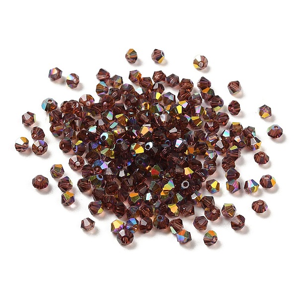 PandaHall Transparent Glass Beads, Faceted, Bicone, Coconut Brown, 3.5x3.5x3mm, Hole: 0.8mm, 720pcs/bag. Glass Bicone
PandaHall Transparent Glass Beads, Faceted, Bicone, Coconut Brown, 3.5x3.5x3mm, Hole: 0.8mm, 720pcs/bag. Glass Bicone