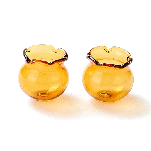 PandaHall Glass Bead Cone for Wind Chimes Making, Campanula Medium L, Goldenrod, 15x16mm, Hole: 2.7mm Glass Flower Gold
PandaHall Glass Bead Cone for Wind Chimes Making, Campanula Medium L, Goldenrod, 15x16mm, Hole: 2.7mm Glass Flower Gold