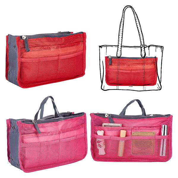 PandaHall WADORN 2Pcs 2 Colors Purse Multifunctional Organizer Insert, Nylon & Polyester Storage Bag, with Alloy Zipper, Mixed Color..., Multicolor
PandaHall WADORN 2Pcs 2 Colors Purse Multifunctional Organizer Insert, Nylon & Polyester Storage Bag, with Alloy Zipper, Mixed Color..., Multicolor